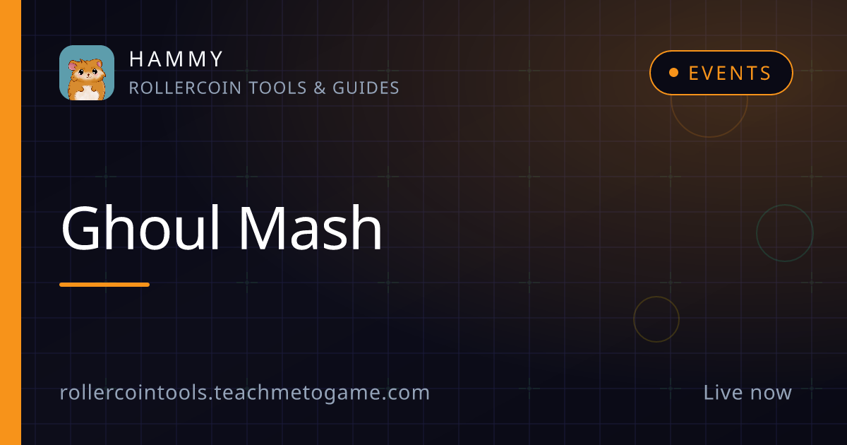 RollerCoin Ghoul Mash — Puzzle Guide